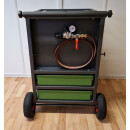 huwag 35 - Gießwagen mit Akku-Pumpe Automatik, 105L Tank