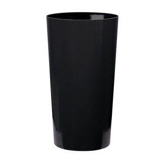Rise Vase RU 40/75 strukturlackiert in RAL reinweiß 9010