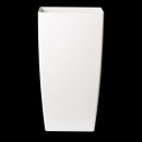 LECHUZA-Cubico 30  (30x30/h56) silber metallic