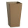 Astron VASE QUADRAT strukturlack 40x40/h75 anthrazitgrau 7016