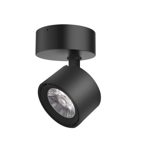 HH-LED Mini Anbauleuchte, 28W, 2600lm, CRI>90, 5700K, schwarz-on/off-60°